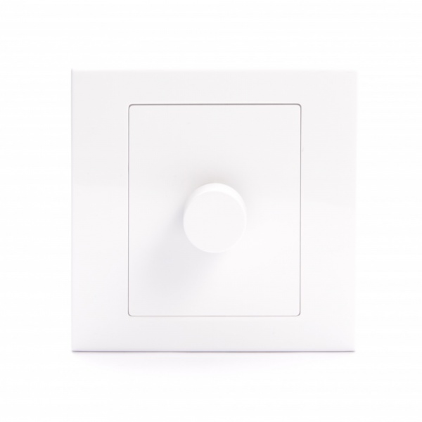 Simplicity Intelligent LED Dimmer Light Switch 1 Gang 2 Way White
